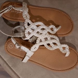 Girl thong sandals Size big girl 3